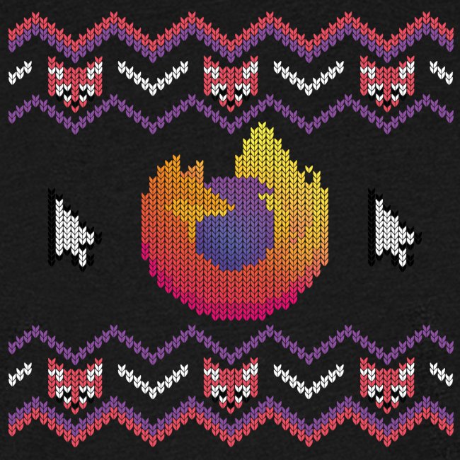 Firefox Ugly Sweater