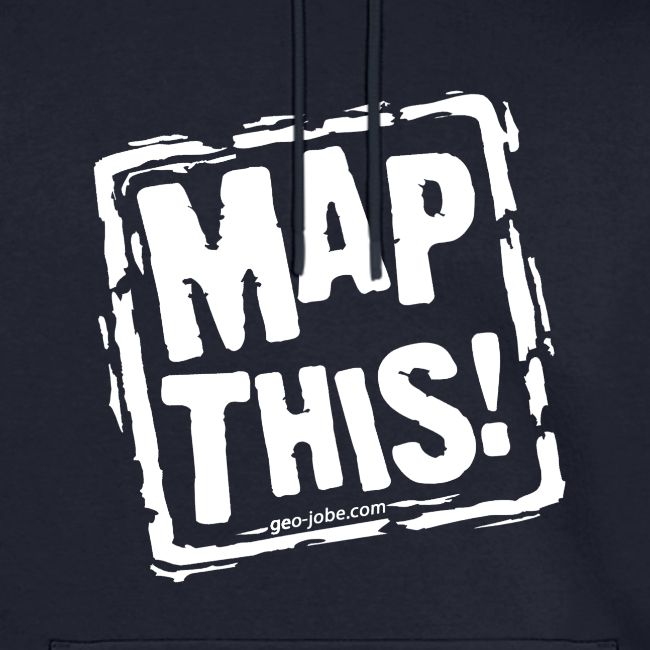 MapThis! White Stamp Logo