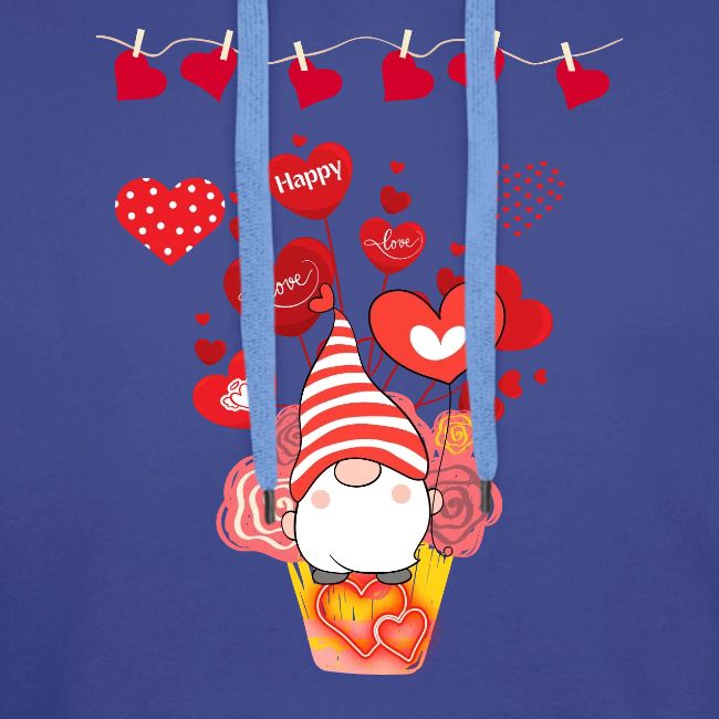 Design wrapped in love hearts, vibrating in love.