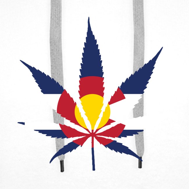 Colorado Pot Leaf Flag