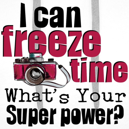Photography Freeze Time - Men's Premium Hoodie