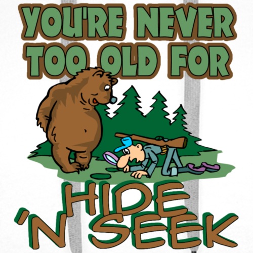 Hide & Seek Bear Hunting - Men's Premium Hoodie