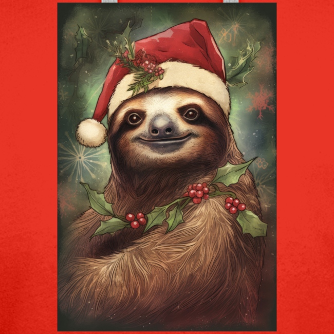 Christmas Sloth