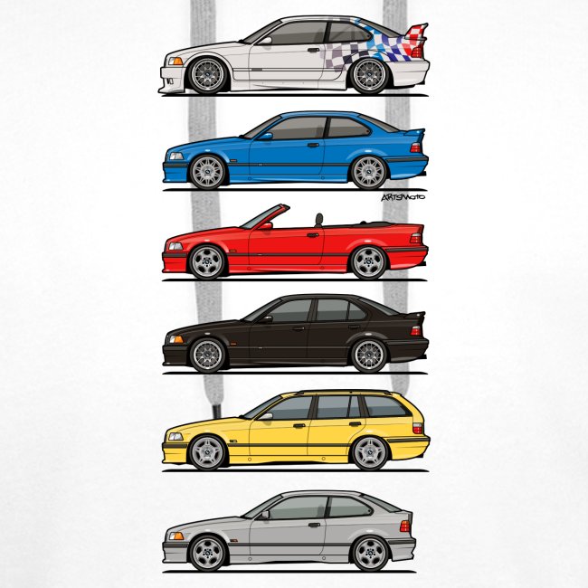 Stack of E36 Variants