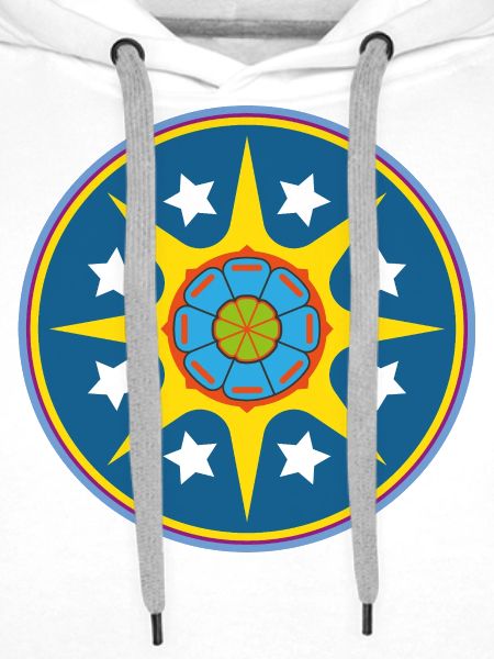Solar Starburst Emblem Circle