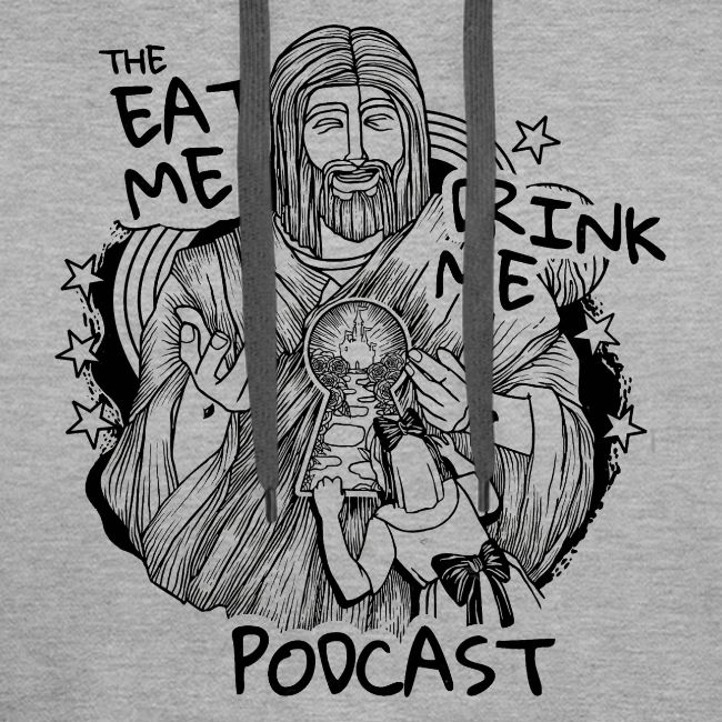 Eat Me Drink Me Podcast revamped logo