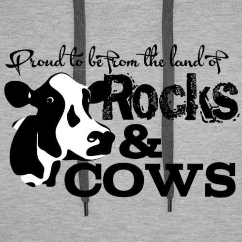 Rocks & Cows Proud - Men's Premium Hoodie