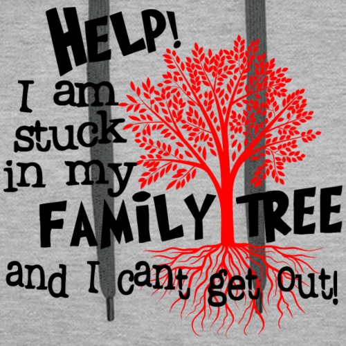 Stuck in my Family Tree - Men's Premium Hoodie