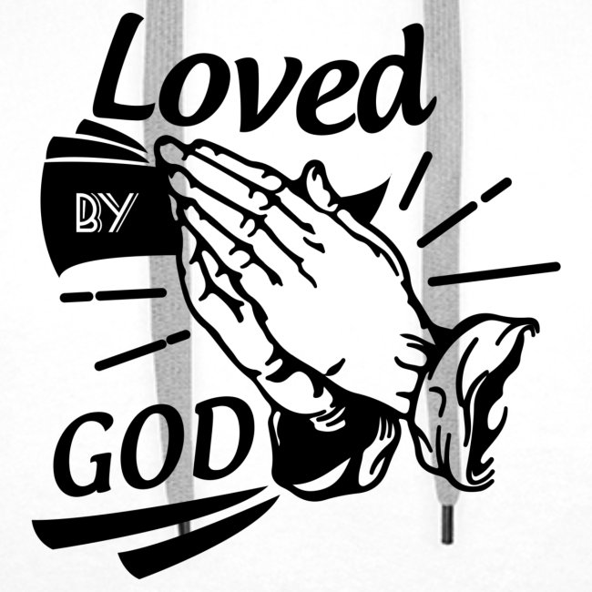 Loved By God (Black Letters)