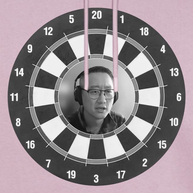 Producer Jay on a Dartboard