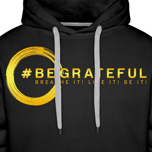 BeGrateful Merch - Men's Premium Hoodie