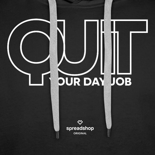 Quit in white