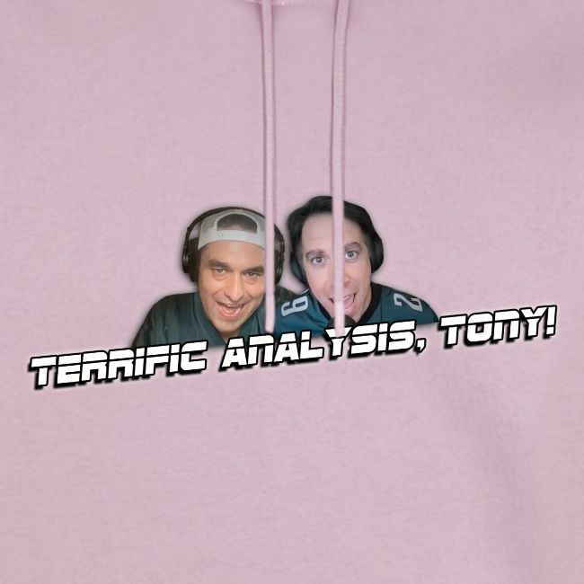 TERRIFIC ANALYSIS, TONY! (WITH GLOW)