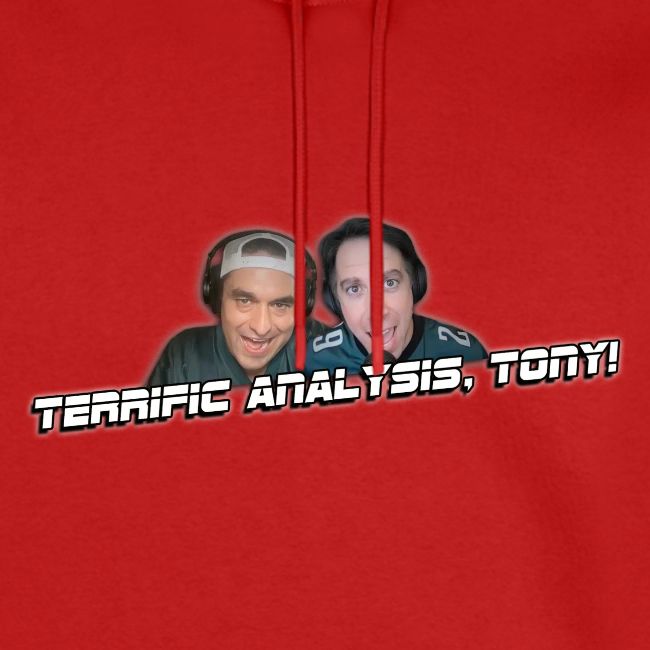 TERRIFIC ANALYSIS, TONY! (WITH GLOW)