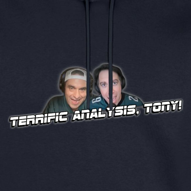 TERRIFIC ANALYSIS, TONY! (WITH GLOW)