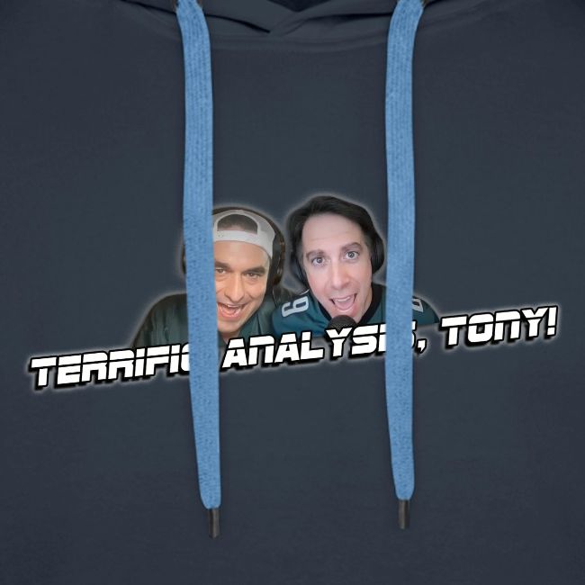 TERRIFIC ANALYSIS, TONY! (WITH GLOW)