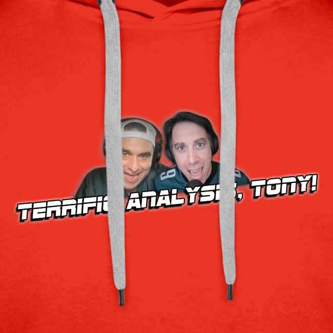 TERRIFIC ANALYSIS, TONY! (WITH GLOW)