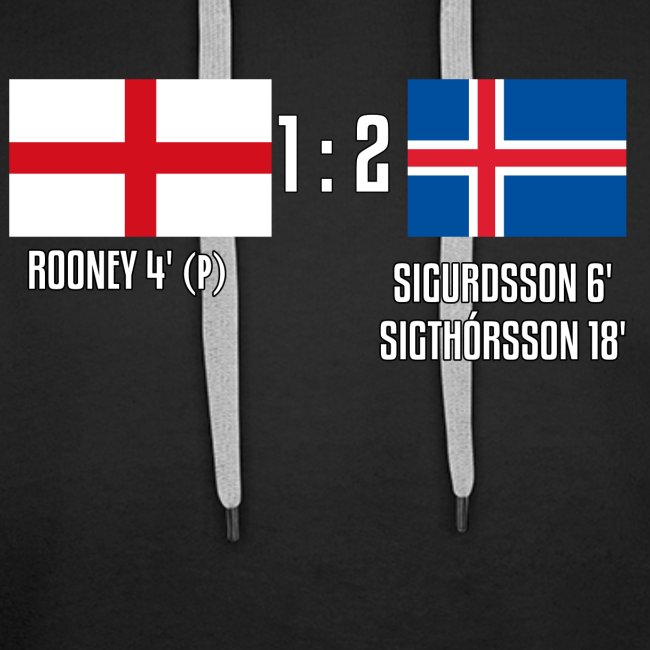 England 1-2 Iceland