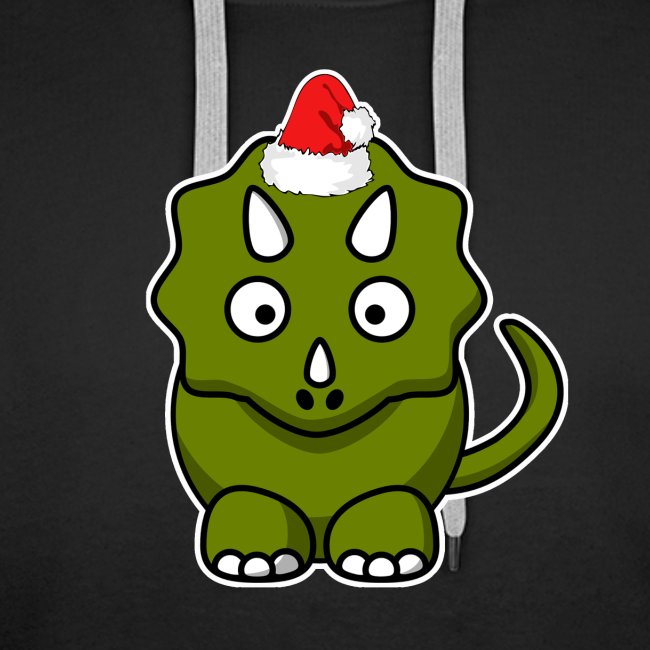 Happy Holidays Triceratops