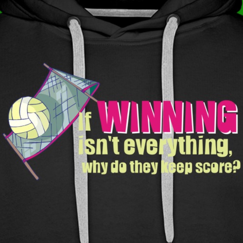Winning Volleyball - Men's Premium Hoodie
