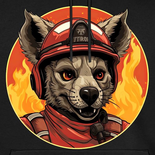 Firefighter hyena