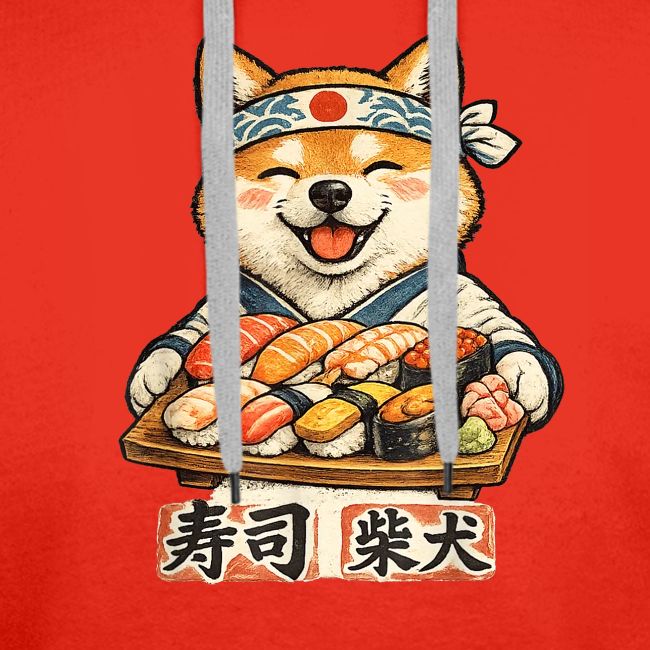 Funny Shiba Inu Sushi Kawaii Dog Tee