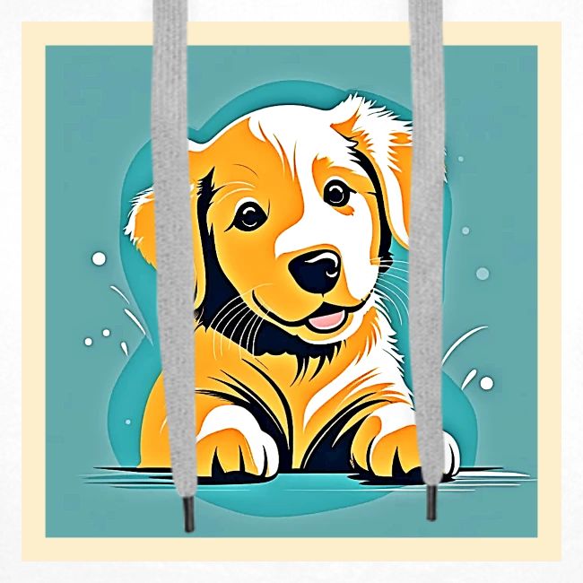 Cute Puppy Art Design