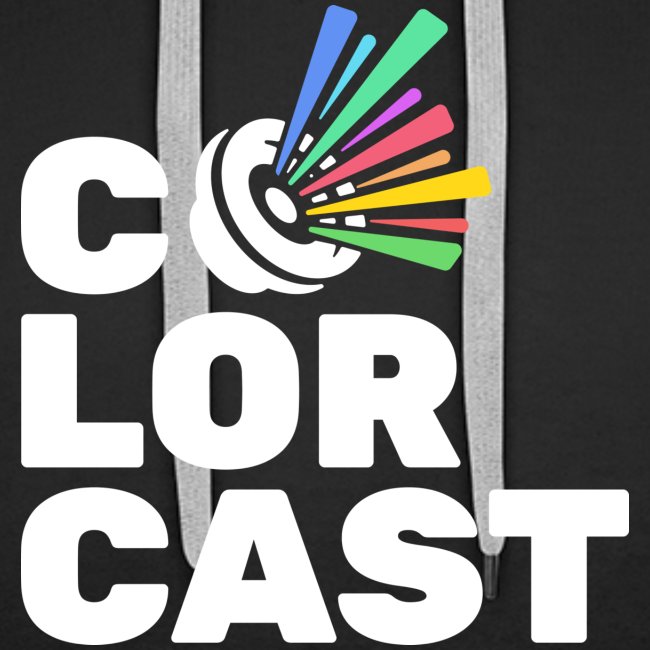 Colorcast Logo - Vertical, Light