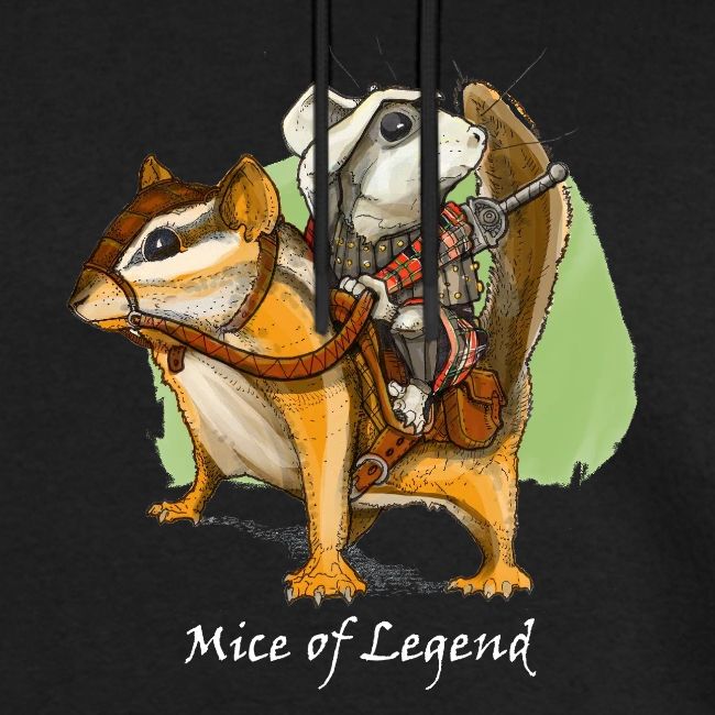 Mice of Legend - Captain Hamish Mounted
