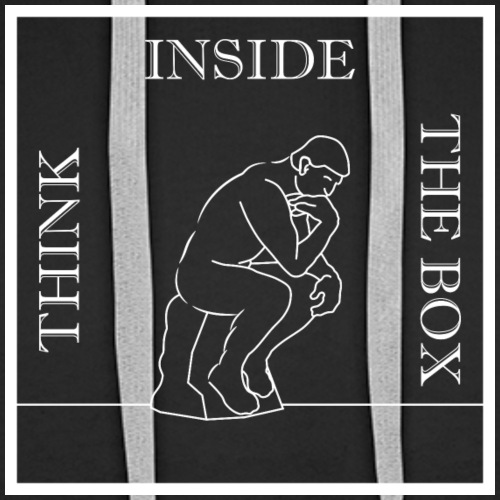 Think Inside The Box - Men's Premium Hoodie