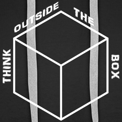 Think Outside The Box - Men's Premium Hoodie