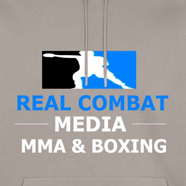 RCM MMA & BOXING Light Blue White Text