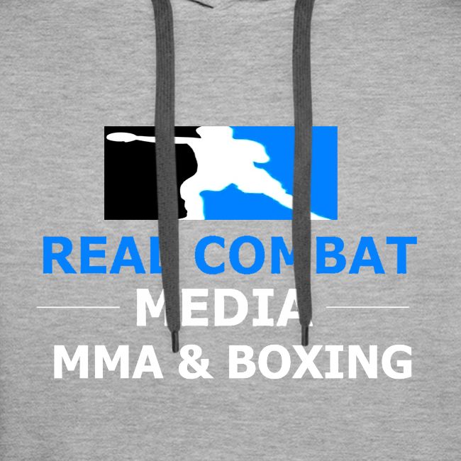 RCM MMA & BOXING Light Blue White Text