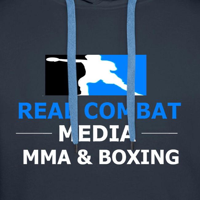 RCM MMA & BOXING Light Blue White Text