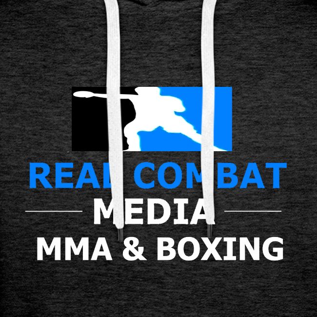 RCM MMA & BOXING Light Blue White Text
