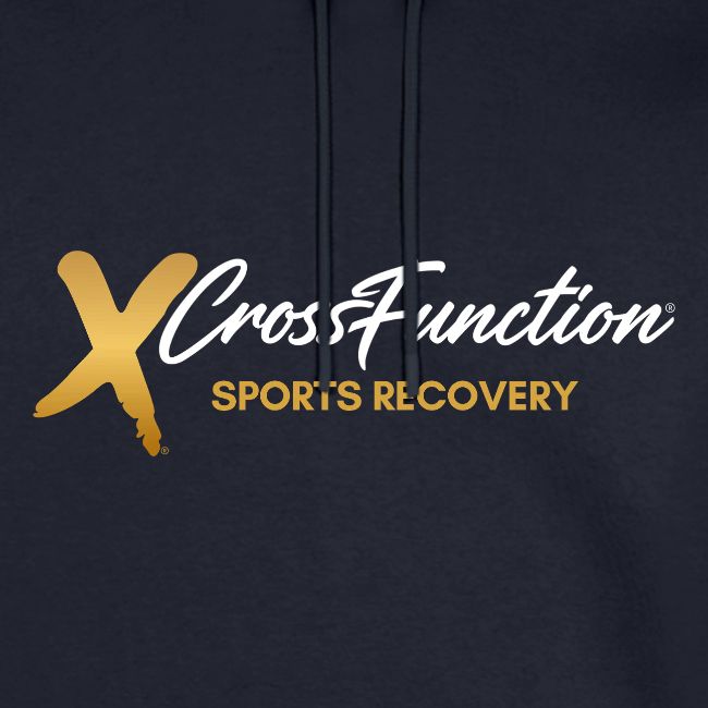 XF Sports Recovery Logo- White (Front Only)