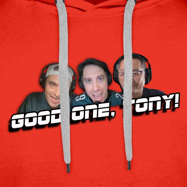 GOOD ONE, TONY! (with Fusco Show back)