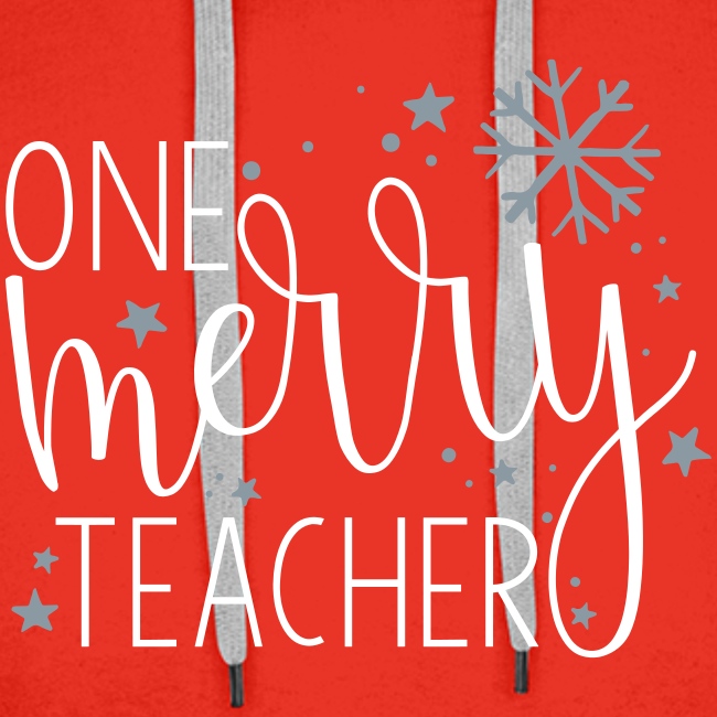 One Merry Teacher Christmas Teacher T-Shirt