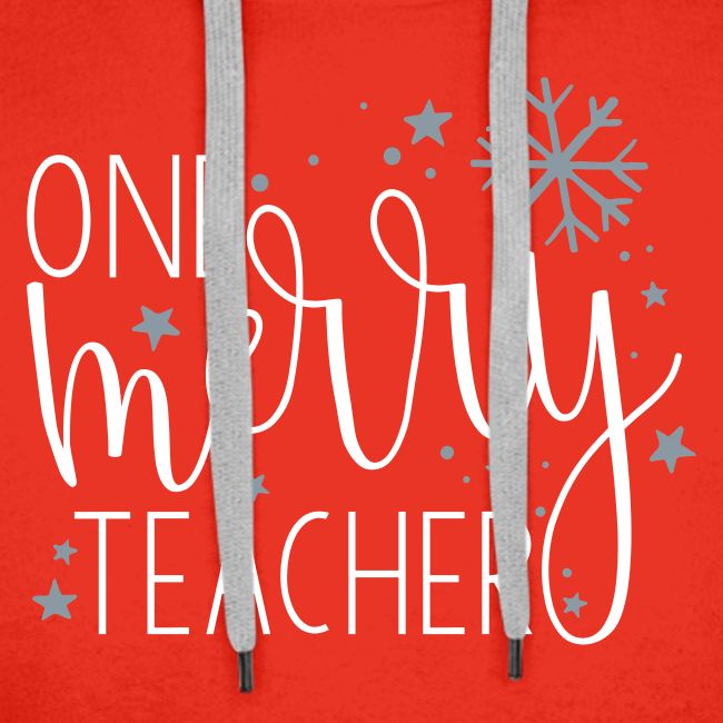 One Merry Teacher Christmas Teacher T-Shirt