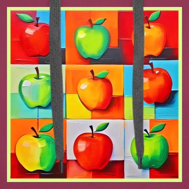 Colorful Apple Grid