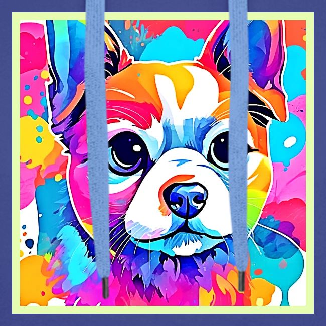 Rainbow Puppy Artwork Design