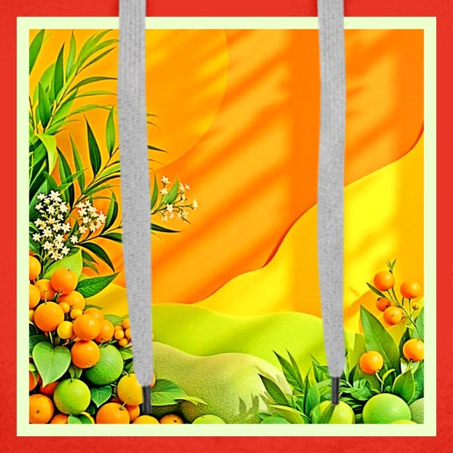 Citrus and Leaves Graphic