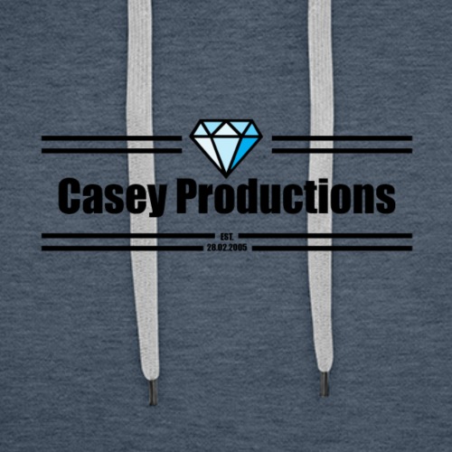 Black Casey Productions Design - Men's Premium Hoodie