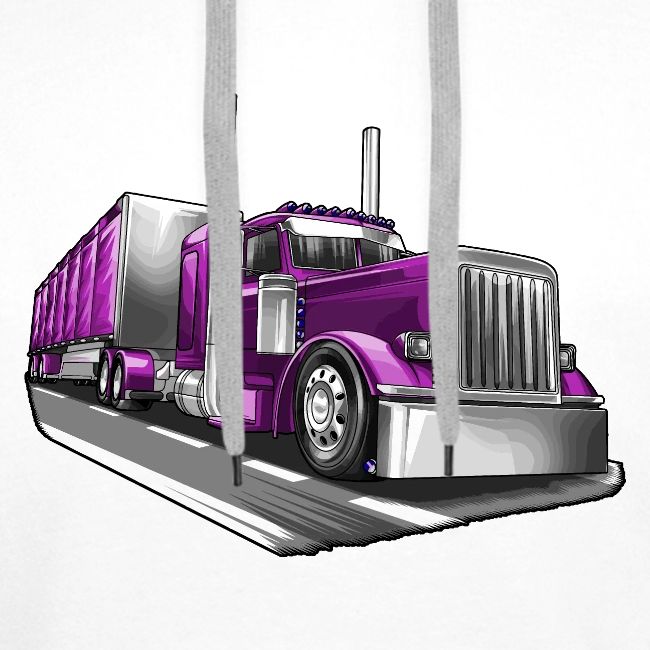 Tracktor Trailer Semi Truck Big Rig