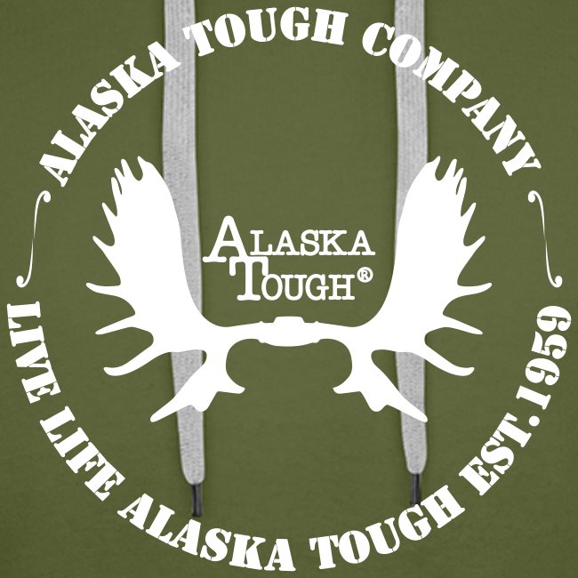 Alaska Hoodie Moose Antler Design