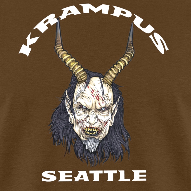 Krampus Seattle Logo 3 White Font