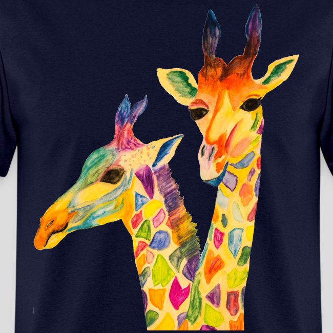 Three Curious Girafes