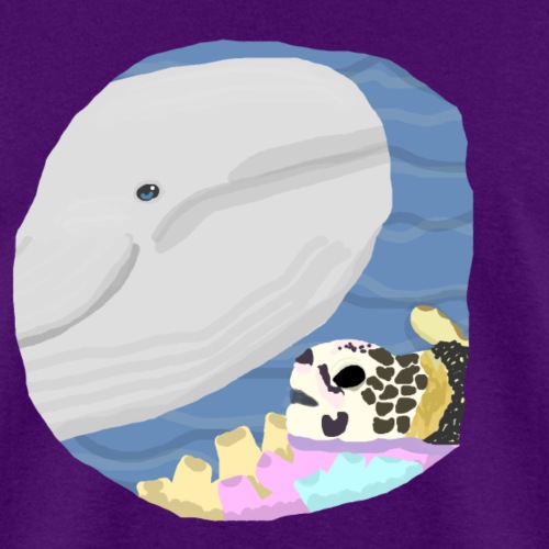Peaceful and the Whale (Chapter 2) - Men's T-Shirt