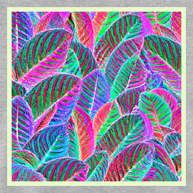 Vivid Leaf Pattern Design
