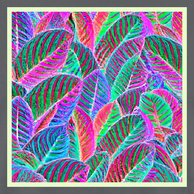 Vivid Leaf Pattern Design